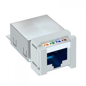 Aansluitmodule cat.6, afgeschermd, snap-in