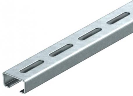 Ankerrail AML3518, sleufbreedte 16,5 mm, FT, geperforeerd 1000 | 35 | 18 | 2 | Staal | thermisch verzinkt | 
