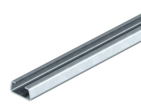 Profielrail CL2512, sleufbreedte 11 mm, FT, niet geperforeerd 2000 | 25 | 12 | 1,5 | Staal | thermisch verzinkt | 
