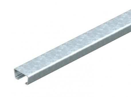 Ankerrail AML3518, sleuf 16,5 mm, FT, ongeperforeerd 2000 | 35 | 18 | 1,5 | Staal | thermisch verzinkt | 