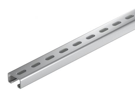Montagerail MS5030, sleufbreedte 22 mm, A2, geperforeerd 2000 | 50 | 30 | 3 | blank, nabehandeld