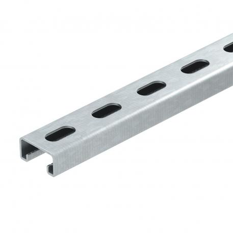 Montagerail MS4121, sleufbreedte 22 mm, FT, geperforeerd  6000 | 41 | 21 | 2 | thermisch verzinkt