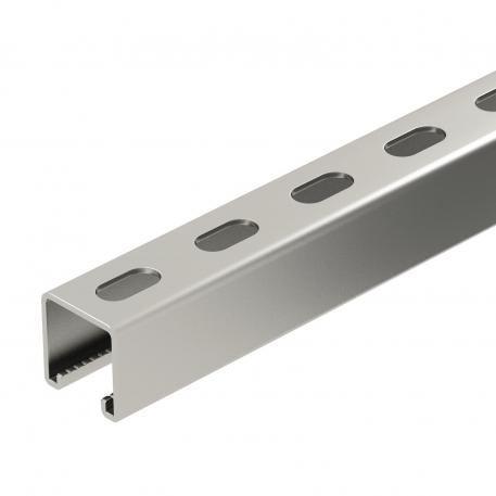 Montagerail MS4141, sleuf 22 mm, A2, geperforeerd