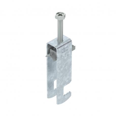 Beugelklem 2056 F-voet, 3-voudig, kunststof drukstuk, FT 8 | 12 | 3