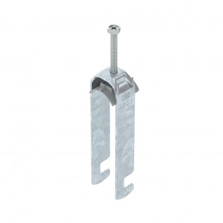 Beugelklem 2056 F-voet, 3-voudig, kunststof drukstuk, FT 22 | 28 | 3