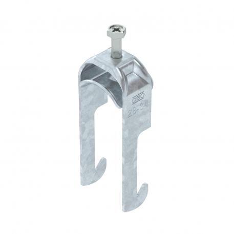 Beugelklem 2056 W-voet, 1-voudig metalen drukstuk, FT 28 | 34 | 3