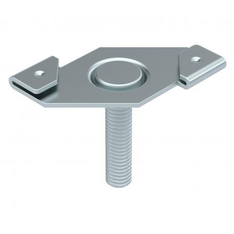 Plafondprofielklem, met schroefdraadbout M6x25