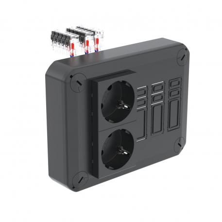 Stekerbare deksel, uitgerust met Module 45 (WCD)  |  |  | 