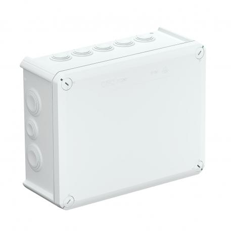 Kabeldozen T 250, kabelinvoer 225x173x86 | 16 | IP66 | zuiver wit; RAL 9010