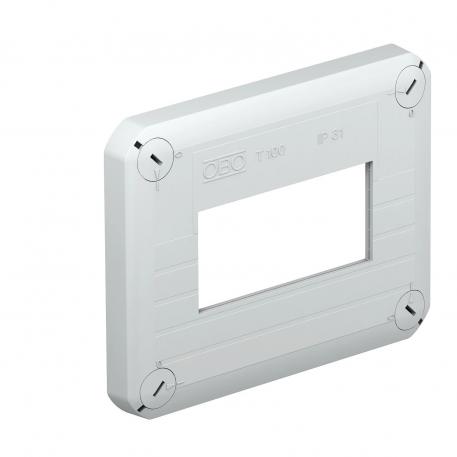 Deksel kabeldoos T 100, gestansd zonder Schuko-contactdozen  |  |  | 