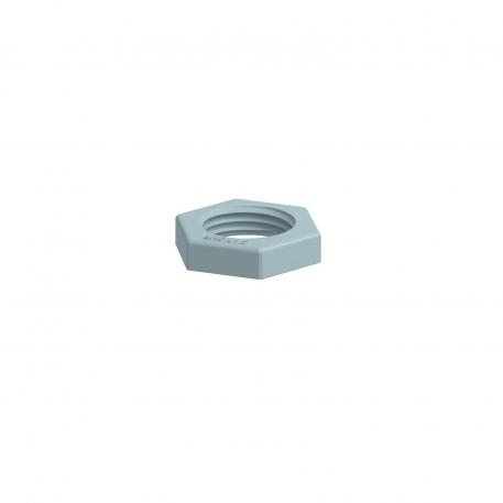 Tegenmoer, metrische schroefdraad, zilvergrijs M16_x_1,5 | 22