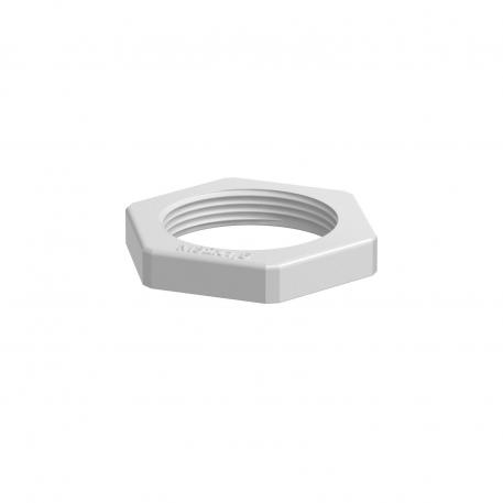 Tegenmoer, metrische schroefdraad, lichtgrijs M32_x_1,5 | 41