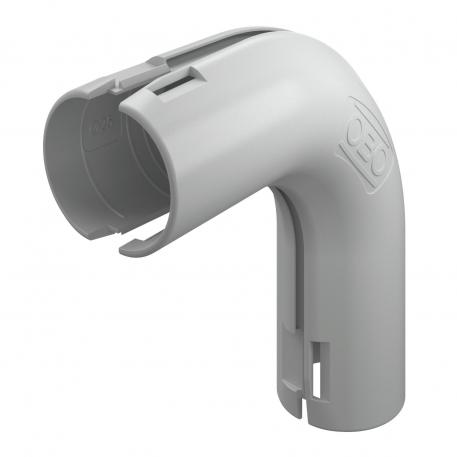 Quick-Pipe-bocht 90°, lichtgrijs 