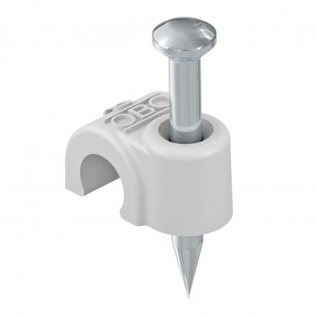 ISO-nagelclip type 2008, lichtgrijs 35 | 8 | 2,0x25 | lichtgrijs; RAL 7035