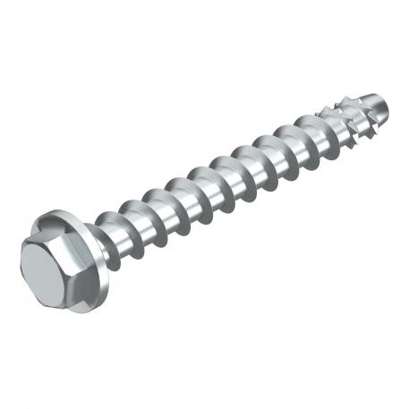 Zeskantanker MMS-plus SS 10x80, met opgeperste ring 80 | 10 x 80 | 8 | 19 | 13 | zeskant (hexagonaal)