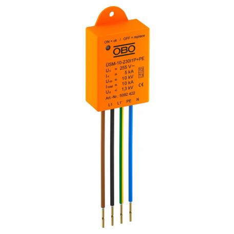 Overspanningsbeveiligingsmodule ÜSM-10-230l1P+PE 1+N/PE | 255 | IP20
