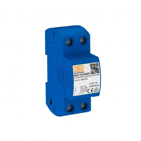 Combi-afleider 1-polig NPE N/PE | 255 | IP20