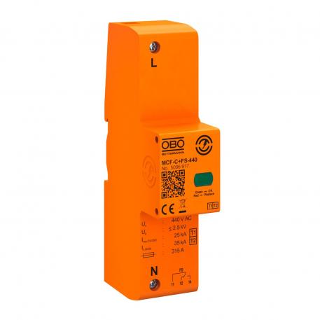Lightning current arrester MCF-C 1 | 25 | ja | 440 | IP20