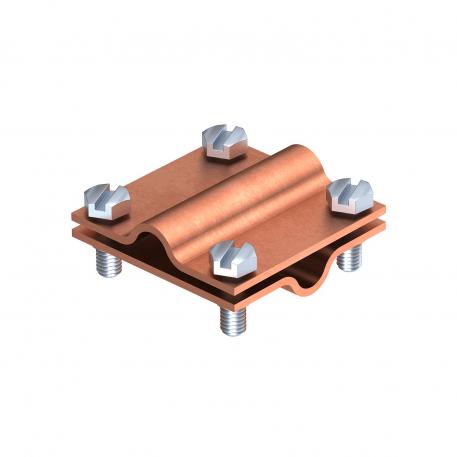 Kruisverbinder Rd 8-10 mm Cu