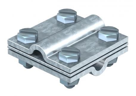 Kruisverbinder met tussenplaat voor Rd 8-10 mm FT Rd 8-10 | thermisch verzinkt