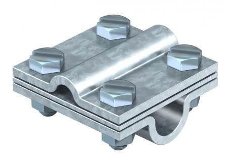 Kruisverbinder met tussenplaat voor Rd 8-10 x Rd 16 FT Rd 8-10 x 16 | thermisch verzinkt