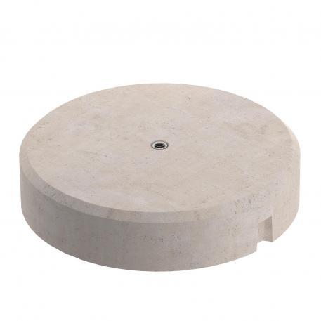 Betonsokkel min. 16 kg met binnendraad 