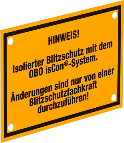 isCon®-instructieplaat 150 | 100