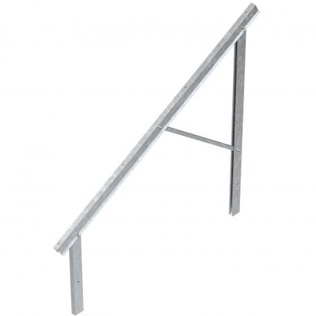 Voorgemonteerde drager voor montage PV-module, vrij oppervlak 2732 | 30 | 30