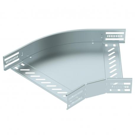 45° bocht 60 FS 300 | Staal | bandverzinkt | zink