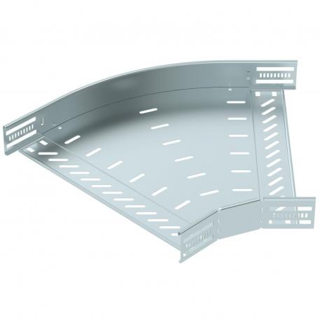 45° bocht 60 FS 400 | Staal | bandverzinkt | zink
