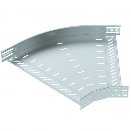 45° bocht 60 FS 500 | Staal | bandverzinkt | zink