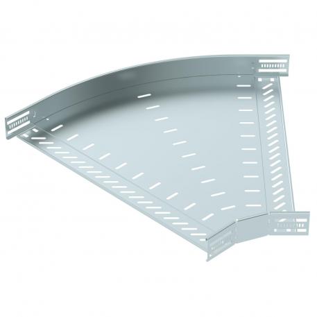 45° bocht 60 FS 600 | Staal | bandverzinkt | zink