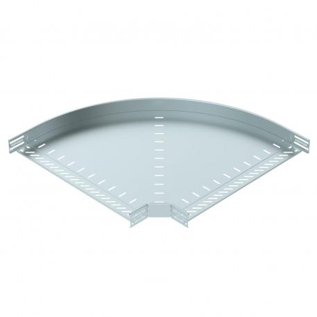 90° bend 60, OBO EcoLine, FS 600 | Steel, CO2 reduced | bandverzinkt | zink