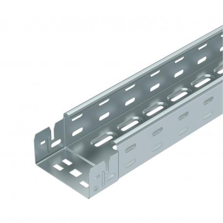 Cable tray RKS-Magic® 60, OBO EcoLine, FS 3050 | 100 | 60 | 0,75 | ja | zink | Steel, CO2 reduced | bandverzinkt