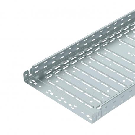 Cable tray RKS-Magic® 60, OBO EcoLine, FS 3050 | 400 | 60 | 0,75 | ja | zink | Steel, CO2 reduced | bandverzinkt