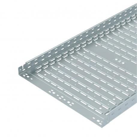 Cable tray RKS-Magic® 60, OBO EcoLine, FS 3050 | 600 | 60 | 0,9 | nee | zink | Steel, CO2 reduced | bandverzinkt
