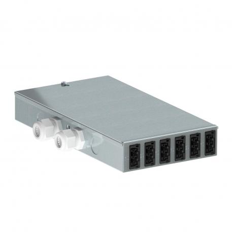 Verdeelblok UVS-WIN met vaste aansluiting, normaal en speciaal circuit 