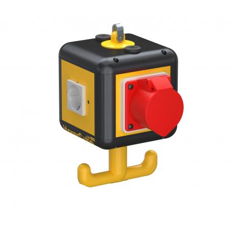 Voedingseenheid VH-4, 3x contactdoos met randaarde, 1x CEE 16 A