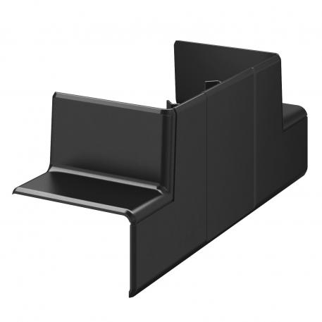 T-stukadapter, voor wandgoot Rapid 45-2 type 53100 diepzwart; RAL 9005