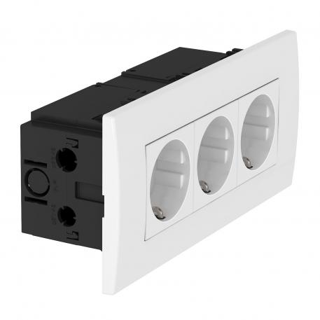Contactdoos AR45, 3-voudig 