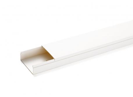 Installatiekanaal MKS 18, kanaalhoogte 45 2500 | 45 | 18 | zuiver wit; RAL 9010