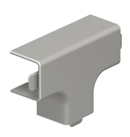 Deksel T-stuk, voor kanaal type WDK 25040 83 | 63 | 40 | steengrijs; RAL 7030
