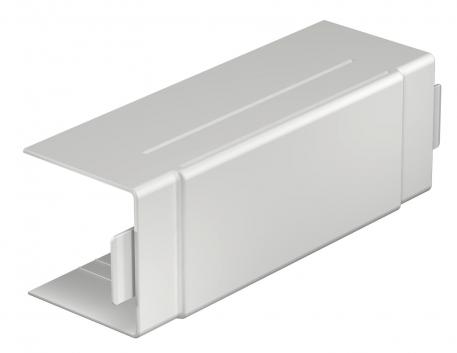 T- en kruisstukdeksel, voor kanaal type WDK 60060 190 | 65 | 60 | lichtgrijs; RAL 7035