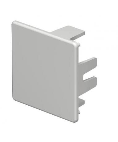 Eindstuk, voor kanaal type WDK 40040 40 | 40 | 40 | lichtgrijs; RAL 7035