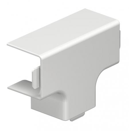 Deksel T-stuk, voor kanaal type WDK 25025 68 | 48 | 25 | zuiver wit; RAL 9010