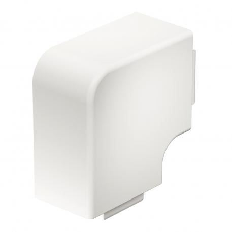 Platte hoek, voor kanaal type WDK 60090  | 90 | zuiver wit; RAL 9010