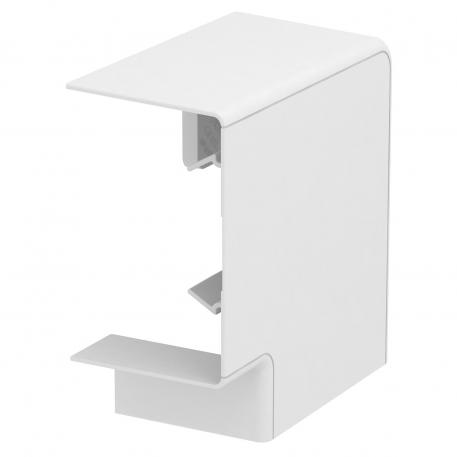 Platte hoek, voor installatiekanaal Rapid 80, type 70110 118 | 73 | zuiver wit; RAL 9010