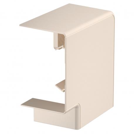 Platte hoek, voor installatiekanaal Rapid 80, type 70110 118 | 73 | crèmewit; RAL 9001