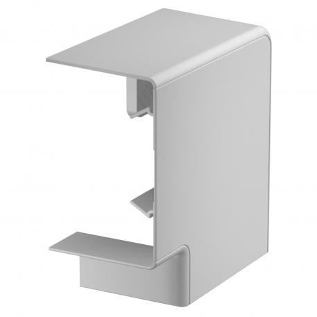 Platte hoek, voor installatiekanaal Rapid 80, type 70110 118 | 73 | lichtgrijs; RAL 7035