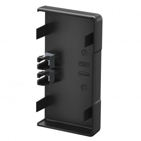 Eindstuk, voor wandgoot type Rapid 80 type 70130  |  |  |  | diepzwart; RAL 9005